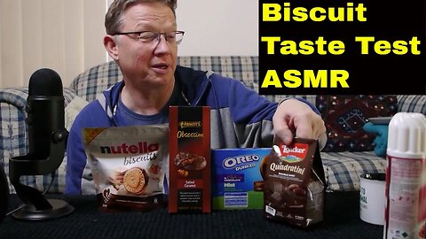 ASMR Biscuit Taste Test | Comparing Popular Brands | ASMR Sweet Food
