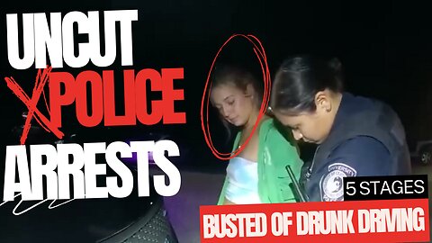 5 stages of grief after ditzy girl gets busted for drunk driving