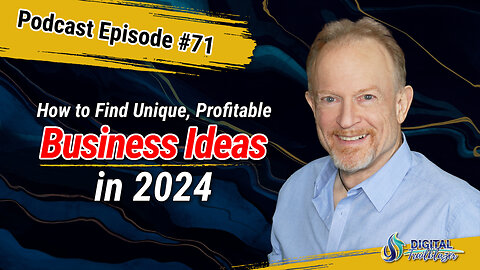 How to Find a Unique, Profitable Idea for an Online Business with Kellan Fluckiger