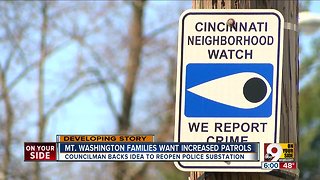 Mount Washington residents want more patrols