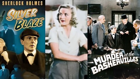 SILVER BLAZE aka Murder At The Baskevilles (1937) Arthur Wontner & Judy Gunn | Mystery | COLORIZED