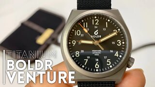 BOLDR Venture Titanium Automatic Watch Review