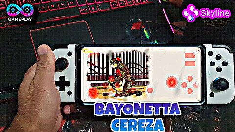 BAYONETTA CEREZA AND THE LOST DEMON: game play teste no SKYLINE EDGE 52 emulator Switch Android