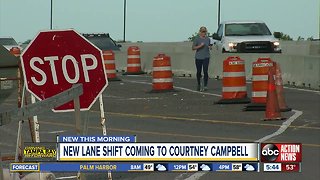 Courtney Campbell Causeway construction to wrap up in 2019