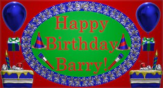 Happy Birthday 3D - Happy Birthday Barry - Happy Birthday To You - Happy Birthday Song