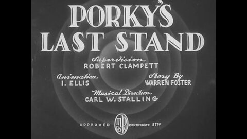 1940, 1-6, Looney Tunes, Porky’s Last Stand