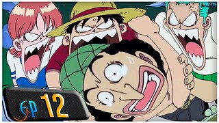 BATALHA CONTRA OS PIRATAS DO GATO PRETO. COMBATE NO DESFILADEIRO (RESUMO ONE PIECE EP 12)