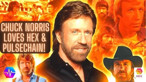 Chuck Norris Loves Hex & Pulsechain!