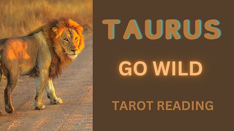 TAURUS ~ GO WILD ~ #TAROT #READING
