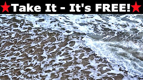 Take It - t's FREE - Ocean Sea Waves Video Download