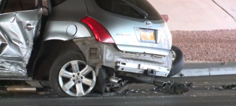 Las Vegas police identify man accused of stealing vehicle from auto shop