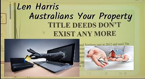Len Harris Australians they have stolen your property Titles