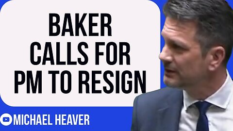 Steve Baker Calls For Boris Johnson To RESIGN