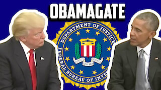 OBAMAGATE was the President's answer