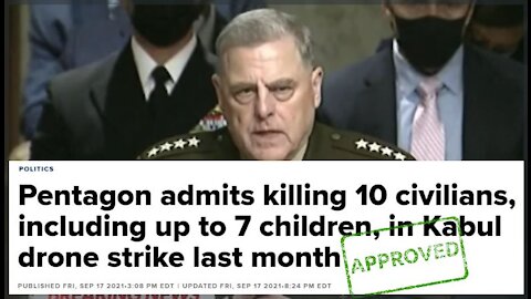 Did Gen. Milley Just Admit To WAR CRIMES? | US MIL Believes Killing Children Is 'Legal'