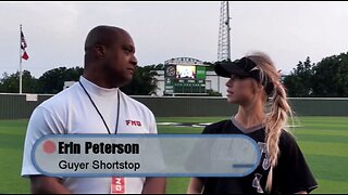 Guyer SS Erin Peterson after Winning the Bi-Distirct Series Over Flower Mound