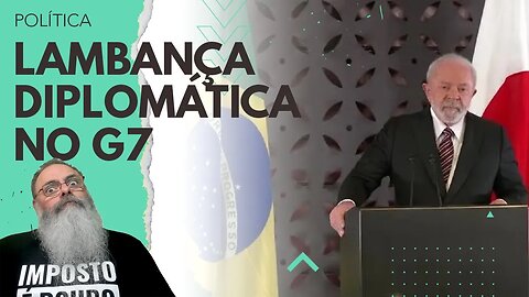 LULA se ESCONDE de ZELENSKY, briga com DEMOCRACIAS, apoia DITADURAS e DESTRÓI PRETENSÕES do BRASIL