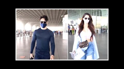 Disha Patani & Tiger Shroff Jet Off To Maldives Amid Mumbai Lockdown