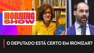 Eduardo Bolsonaro ironiza tortura sofrida por Miriam Leitão: "Pena da cobra"