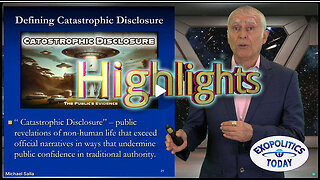 EXOPOLITICS - Dr Michael Salla - A glimpse into Catastrophic Disclosure.