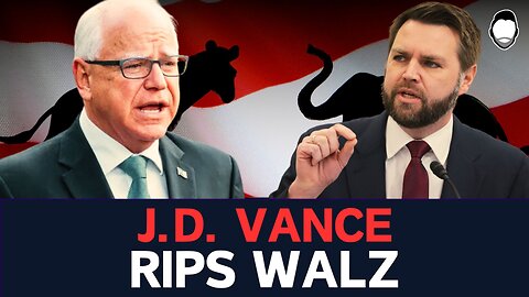 J.D. Vance RIPS Walz for 'EMBELLISHING' Military Service