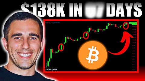Bitcoin WILL Hit $138,000 In ** DAYS If History Repeats!