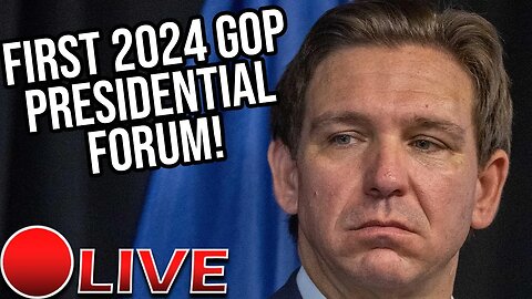Live Reaction To The First 2024 GOP Presidential Forum!