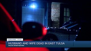 Two people found dead in east Tulsa neighborhood Wednesday night