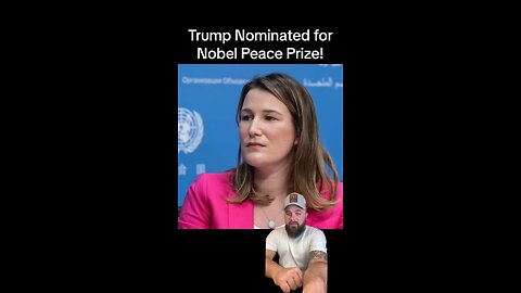 Donald J Trump has been nominated for Nobel peace prize! Biden administration responds!