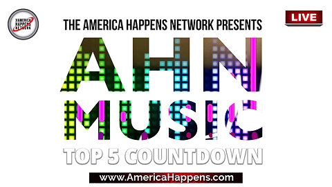 AHN Music Top 5 Countdown with Jairo Tomico! - Tuesday July 16, 2024 - 7pm PST