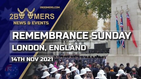 REMEMBRANCE SUNDAY LONDON - 14TH NOVEMBER 2021
