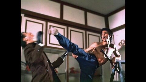 Cross kick Studio Films Bruce Lee Enter the Dragon