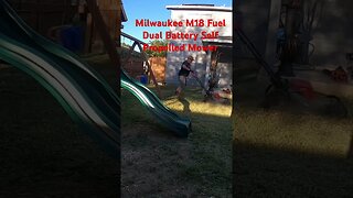 Milwaukee Lawn Tools #viral #grassmowing #gardenequipment #lawn #lawncare #grass #shorts