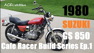 1980 Suzuki GS850 | Cafe Racer Build Series Ep.1 | ACE Cafe Bikes