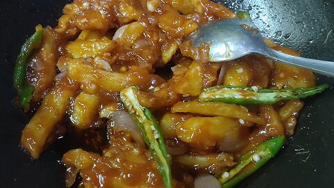 Chilli potato recipe #trendingpost #viralvideoシ #chillipotato