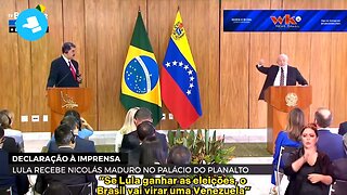 Urgente! Lula quer ajudar Venezuela a entrar no Banco dos Brics - #compartilhe