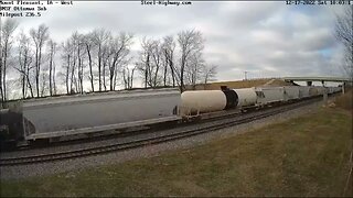 Warbonnet Leading EB Manifest in Ottumwa and Mount Pleasant, IA on December 17, 2022