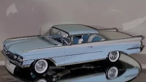 1:18 Premium Diecast Model Cars - 1959 Oldsmobile 98 Hardtop - Sunstar Platinum