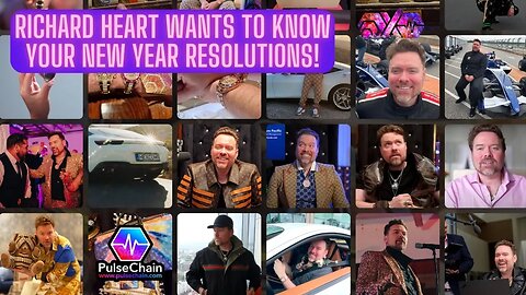 Richard Heart Wants To Know Your New Year Resolutions!