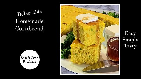 Delectable Homemade Cornbread Recipe