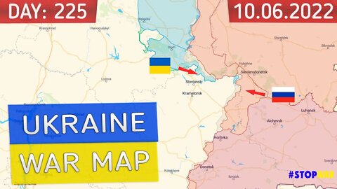 Russia and Ukraine war map 06 October 2022 - 225 day invasion | Military summary latest news today