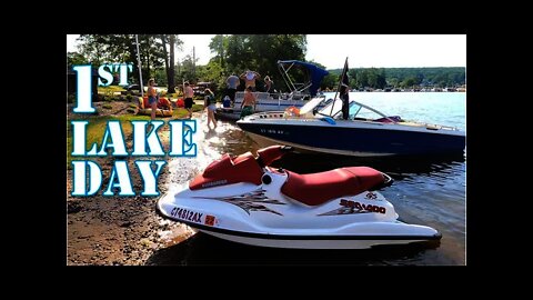 First Lake Day 2021 - Sea Doos Underwater scooters Kneeboard & More!