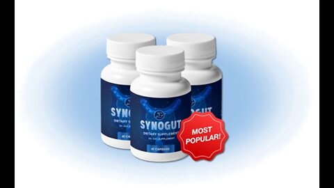 SynoGut Reviews - Does it Work & Safe To Use? Shocking Customer Ingredients Report!