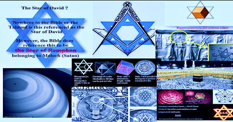 The Dark Side of Pussy Hexagram Magic Witchcraft Is The Seal of Solomon Star of David Satanic Symbol