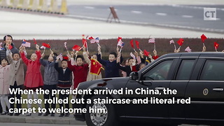 China Rolls Red Carpet For Trump