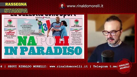Rassegna Stampa 5.5.2023 #338 - NAPOLI Campione d'Italia! Il Milan pensa al riscatto di Brahim DIAZ