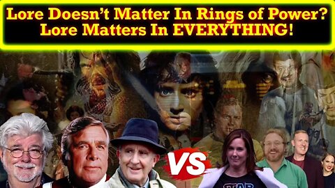 Tolkien's Lore Should Not Matter In The Rings of Power? Lore is EVERYTHING! Respect The LORE!