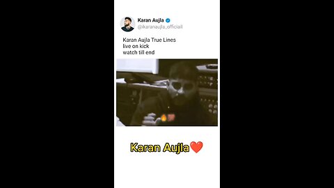 Karan Aujla live On Kick