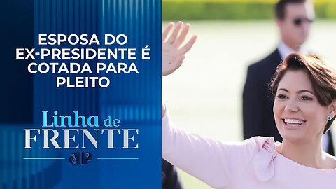 Sem Bolsonaro, Michelle pode ser candidata à presidência | LINHA DE FRENTE