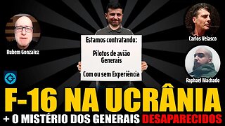 ESPECIAL | Tudo sobre os F-16 na UCR4N14 | + O MISTÉRIO dos Generais DESAPARECIDOS | 🔴Live Geoforça